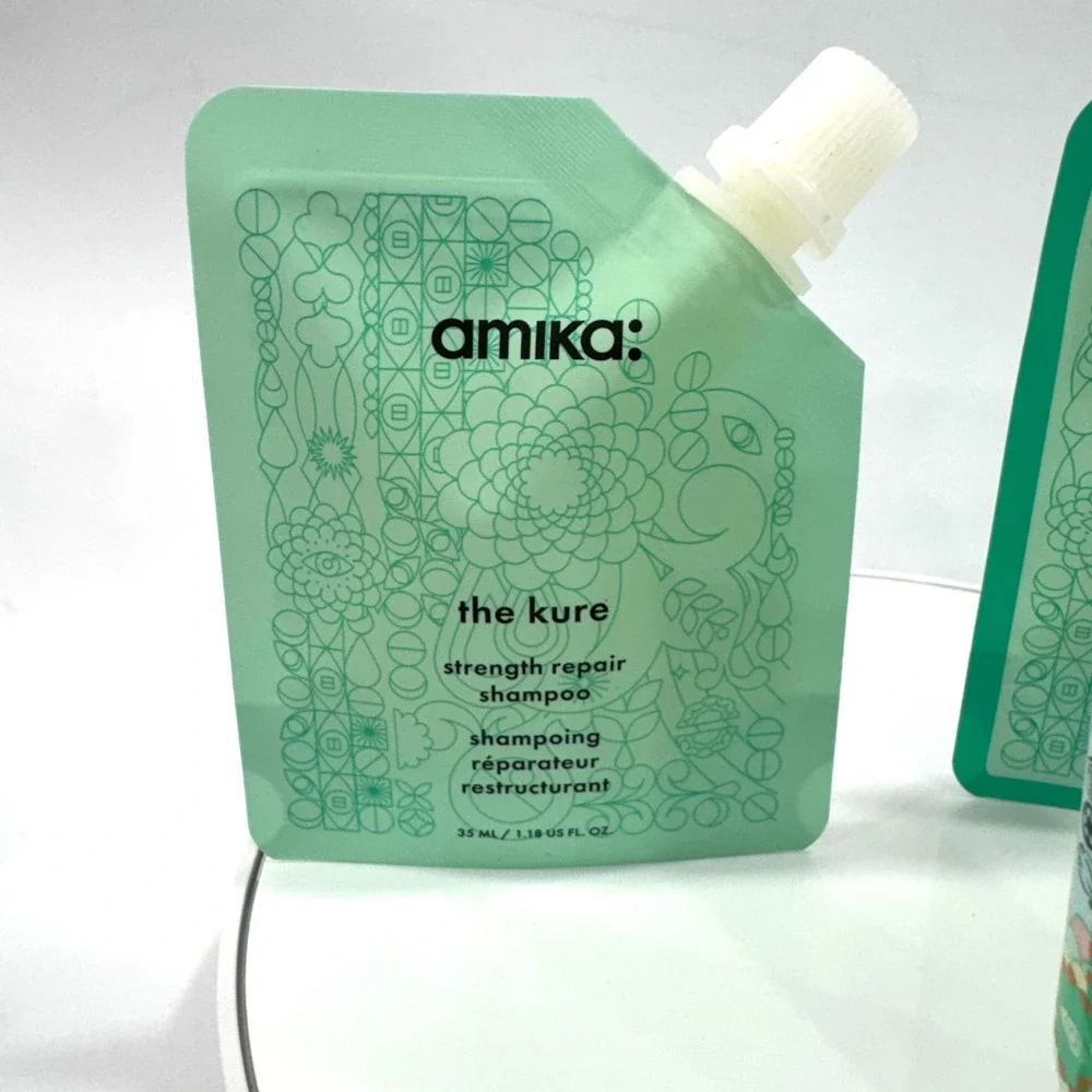 Amika The Kure Strength Repair Trial Set Shampoo Conditioner Mask Sephora New
